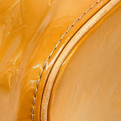 Louis Vuitton Tote Bag Vernis Houston M91004 Beige Women's