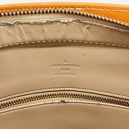 Louis Vuitton Tote Bag Vernis Houston M91004 Beige Women's