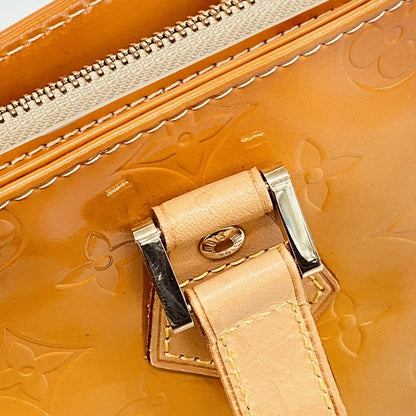 Louis Vuitton Tote Bag Vernis Houston M91004 Beige Women's