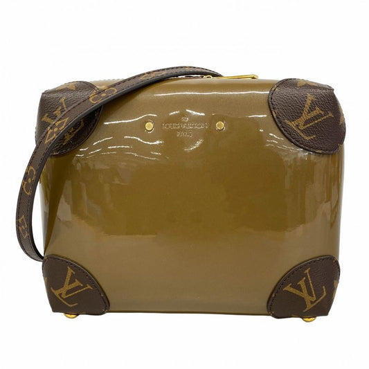 Louis Vuitton Shoulder Bag Vernis M54390 Vert Bronze Women's
