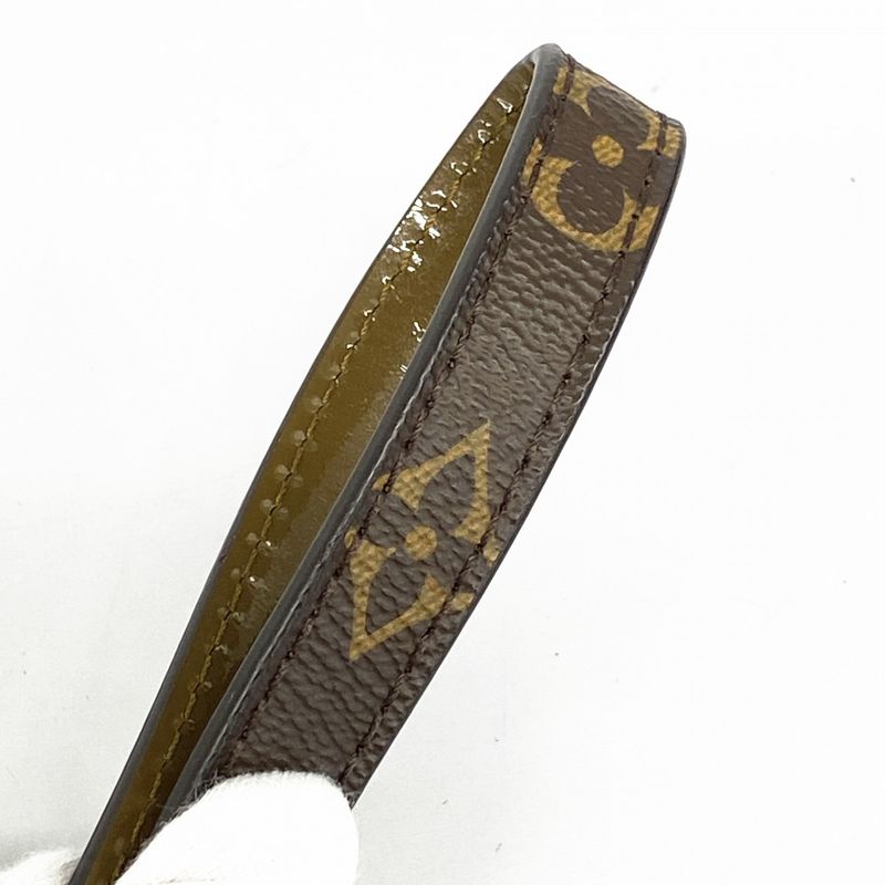 Louis Vuitton Shoulder Bag Vernis M54390 Vert Bronze Women's