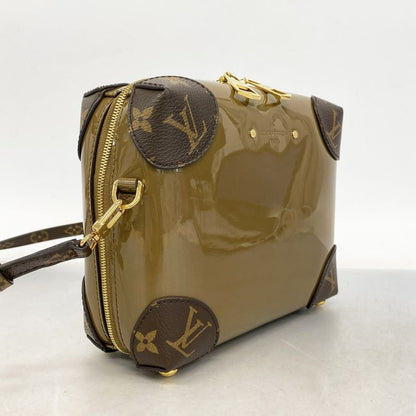 Louis Vuitton Shoulder Bag Vernis M54390 Vert Bronze Women's