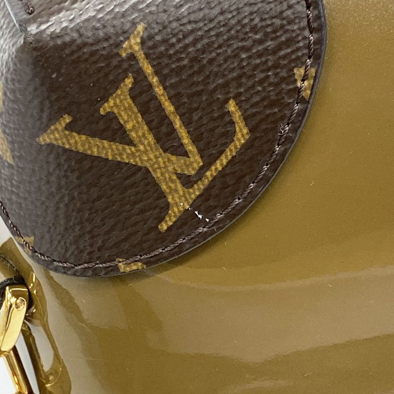 Louis Vuitton Shoulder Bag Vernis M54390 Vert Bronze Women's