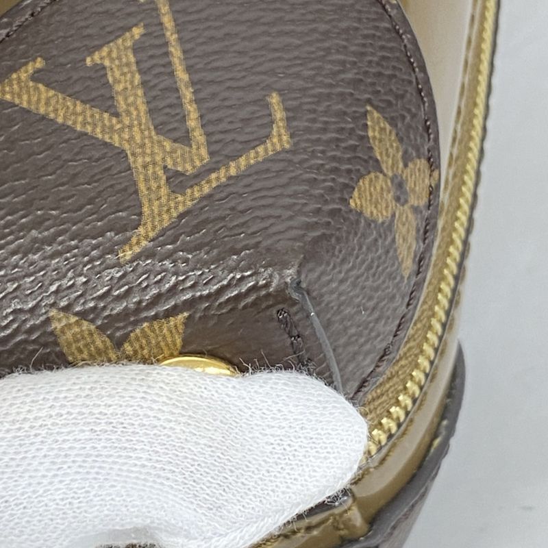 Louis Vuitton Shoulder Bag Vernis M54390 Vert Bronze Women's