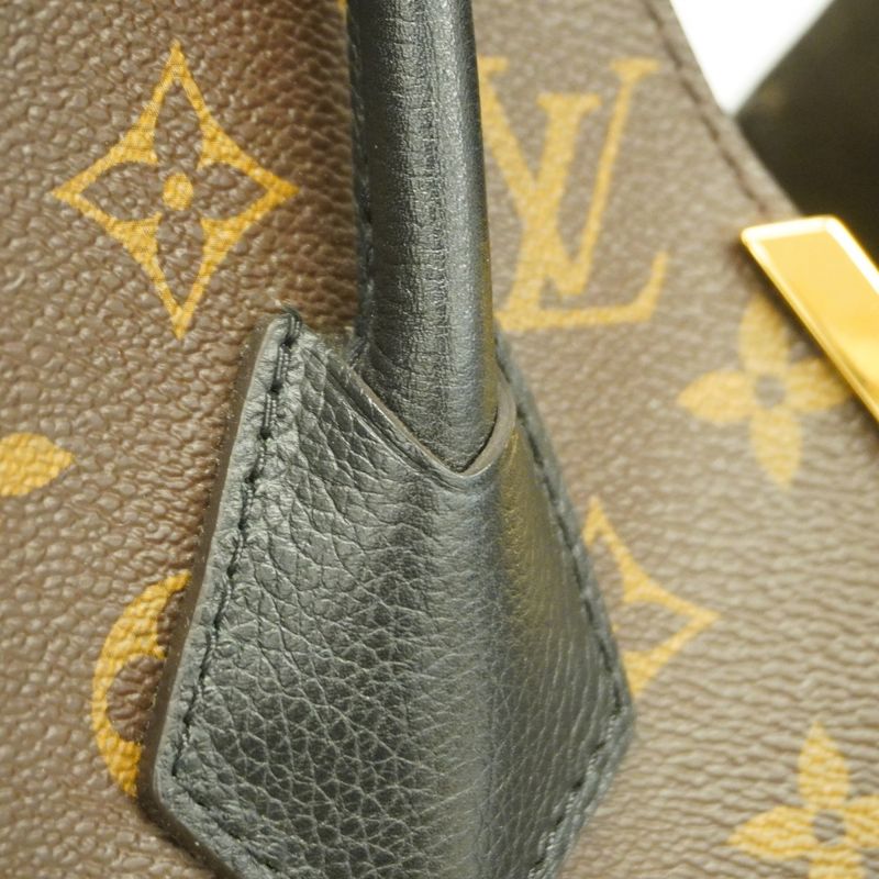 Louis Vuitton Tote Bag Monogram Kimono MM M40460 Brown Noir Black Women