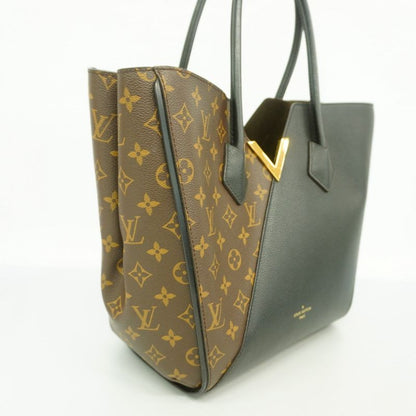 Louis Vuitton Tote Bag Monogram Kimono MM M40460 Brown Noir Black Women
