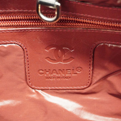 Chanel Tote Bag Coco Cocoon Nylon Black Silver Hardware Women's