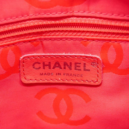 Chanel Tote Bag Cambon Lambskin Black Silver Hardware Women