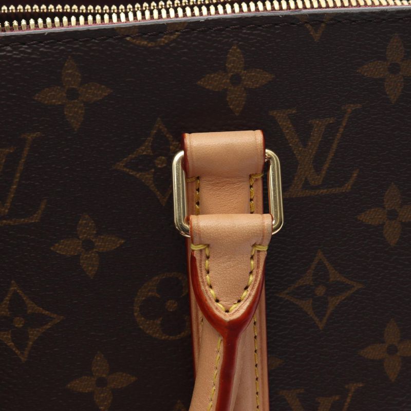 Louis Vuitton Handbag Soufflot MM Monogram M44816 PVC Coated Canvas Leather