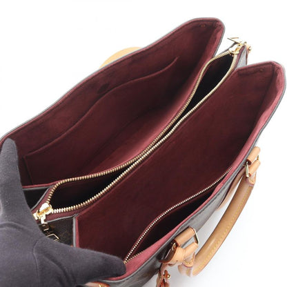 Louis Vuitton Handbag Soufflot MM Monogram M44816 PVC Coated Canvas Leather