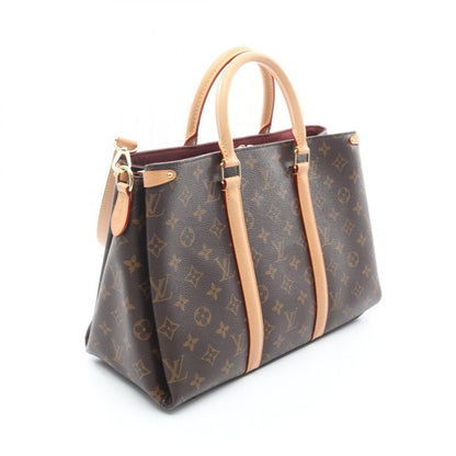 Louis Vuitton Handbag Soufflot MM Monogram M44816 PVC Coated Canvas Leather