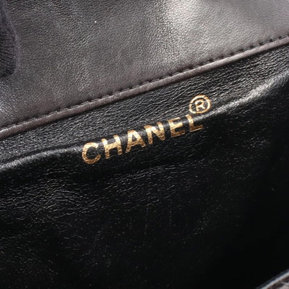 Chanel Backpack Sac Backpack Matelasse Black Lambskin Matelasse Double Turnlock