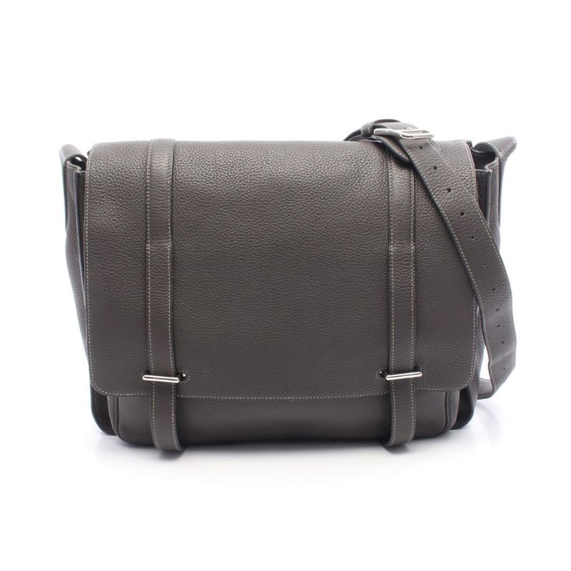 Hermes Shoulder Bag Steve Buzas 35 Graphite Ardoise Other Steve Buzas 35