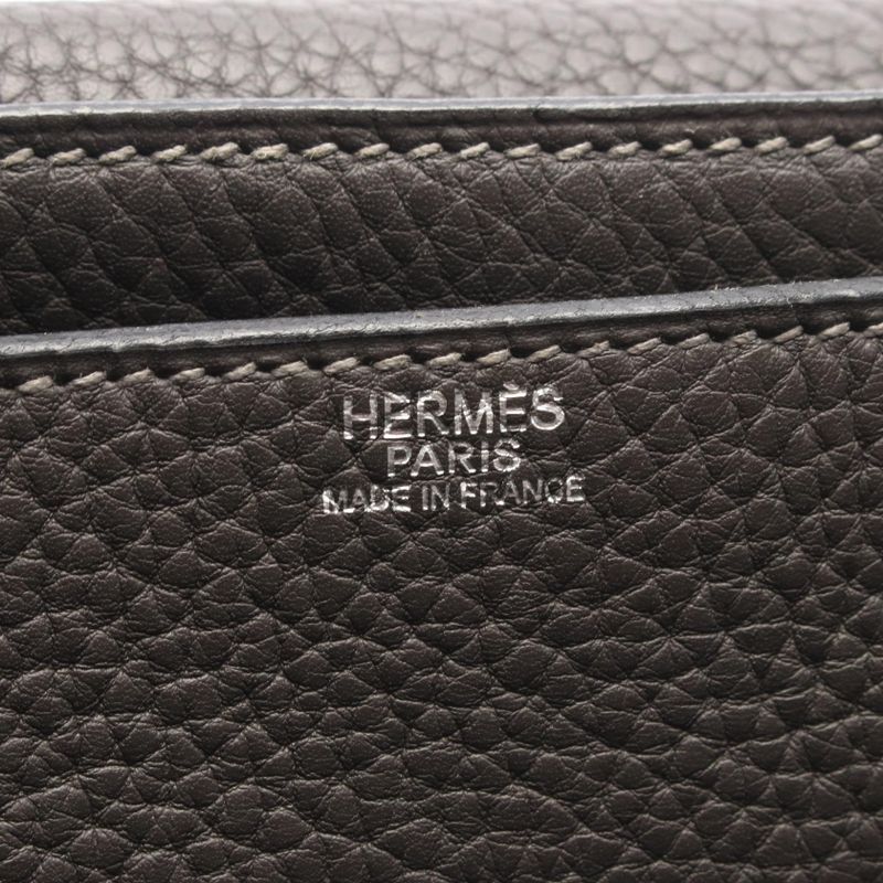 Hermes Shoulder Bag Steve Buzas 35 Graphite Ardoise Other Steve Buzas 35