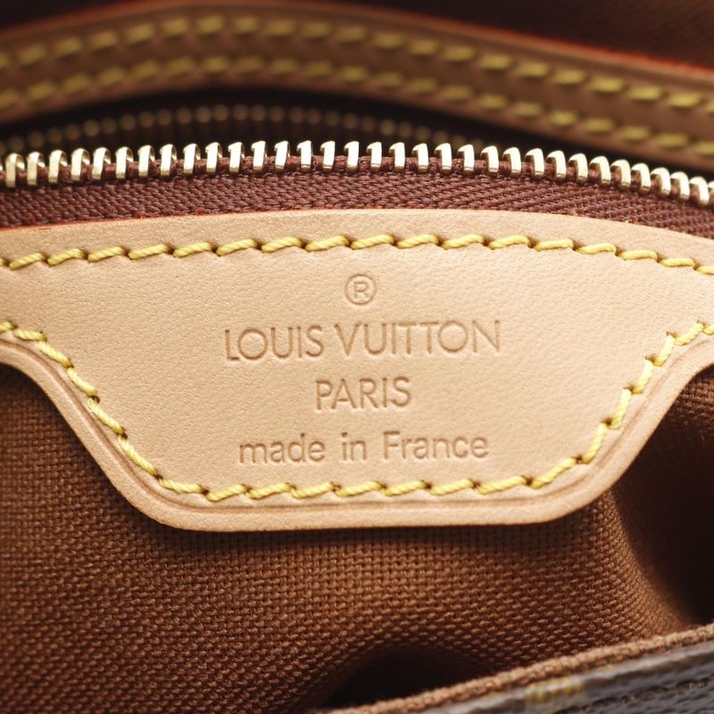 Louis Vuitton Handbag Mini Looping Monogram M51147 PVC Coated Canvas Leather