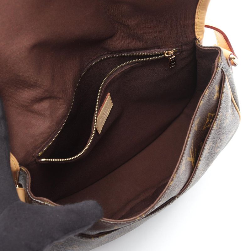 Louis Vuitton Shoulder Bag Menilmontane PM Monogram M40474 PVC Coated Canvas