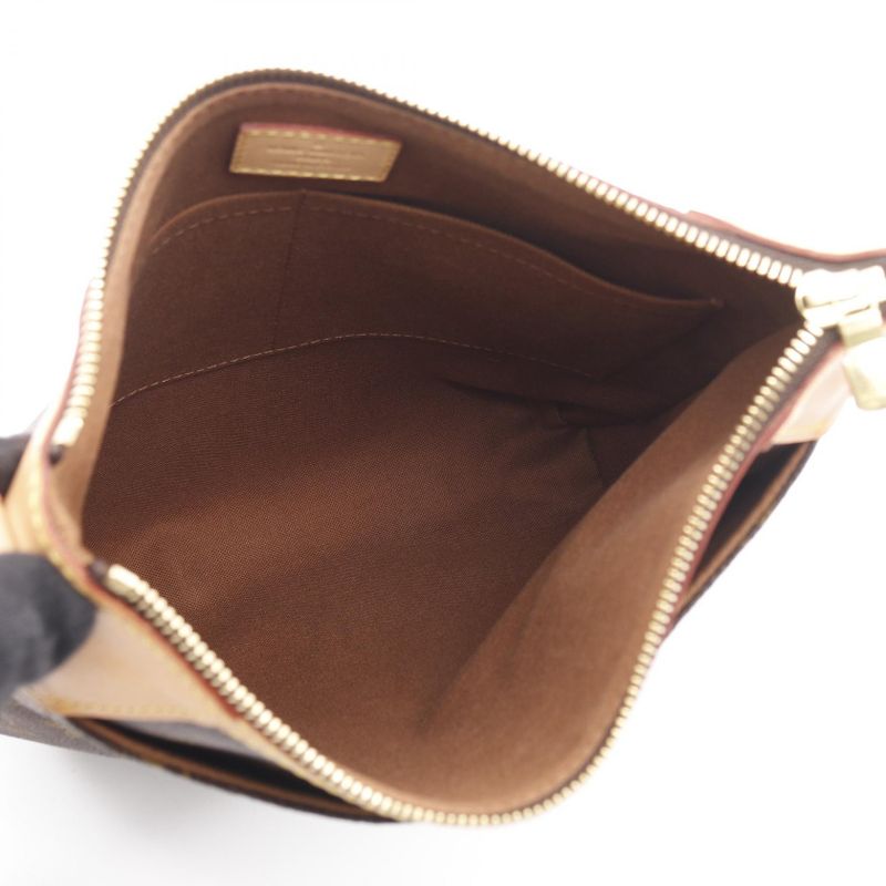 Louis Vuitton Shoulder Bag Odeon PM Monogram M56390 PVC Coated Canvas Leather