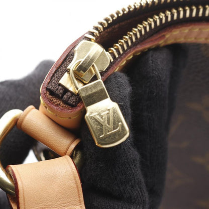 Louis Vuitton Shoulder Bag Odeon PM Monogram M56390 PVC Coated Canvas Leather