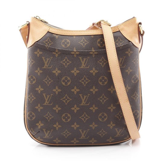 Louis Vuitton Shoulder Bag Odeon PM Monogram M56390 PVC Coated Canvas Leather