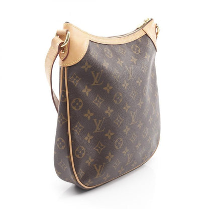 Louis Vuitton Shoulder Bag Odeon PM Monogram M56390 PVC Coated Canvas Leather