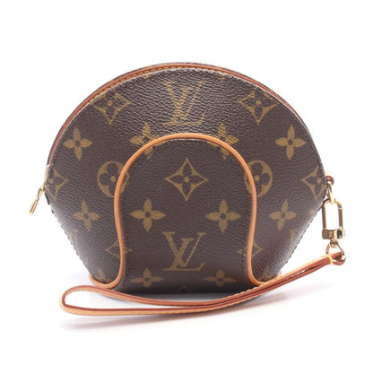 Louis Vuitton Pouch Mini Ellipse Monogram M51129 Leather Mini Ellipse Ladies