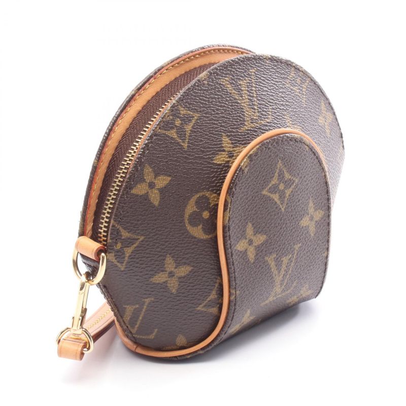 Louis Vuitton Pouch Mini Ellipse Monogram M51129 Leather Mini Ellipse Ladies
