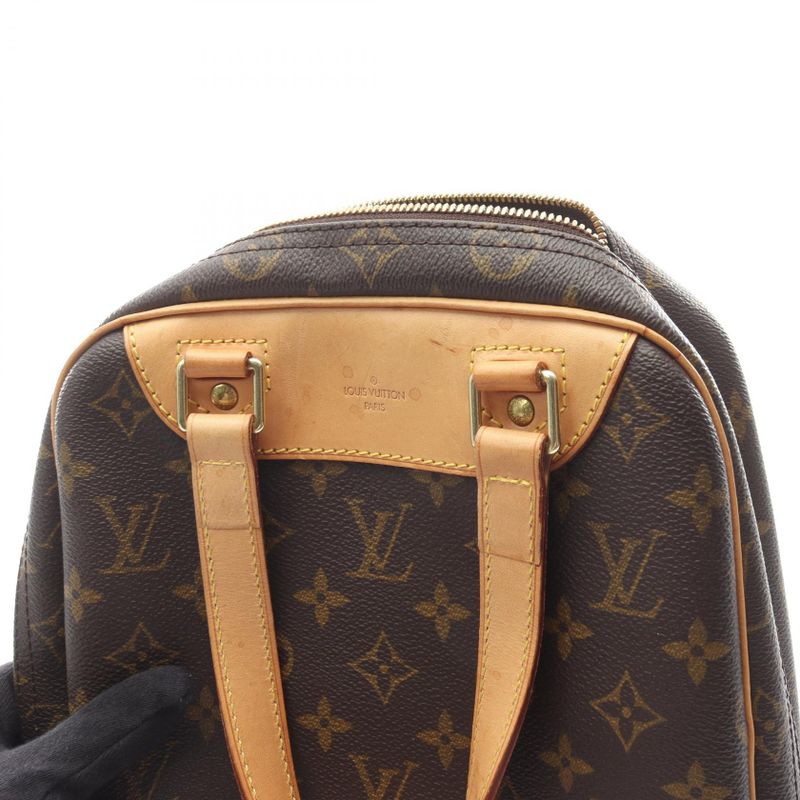 Louis Vuitton Handbag Excursion Monogram M41450 PVC Coated Canvas Leather