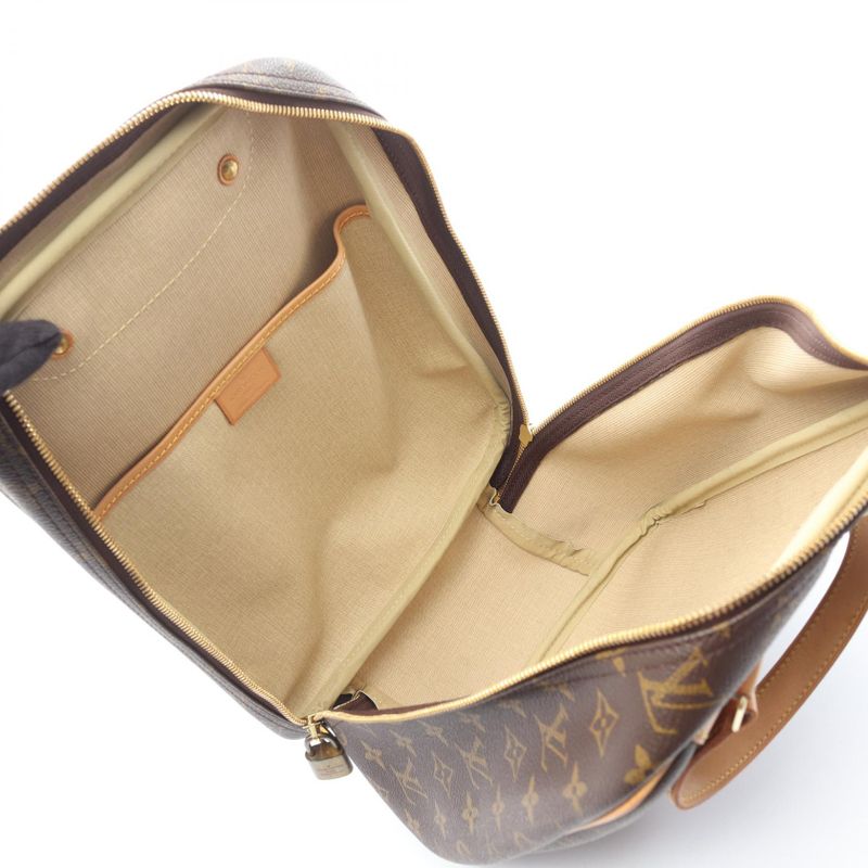 Louis Vuitton Handbag Excursion Monogram M41450 PVC Coated Canvas Leather