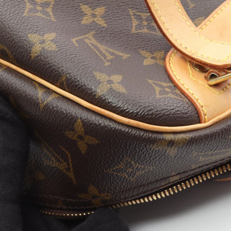 Louis Vuitton Handbag Excursion Monogram M41450 PVC Coated Canvas Leather