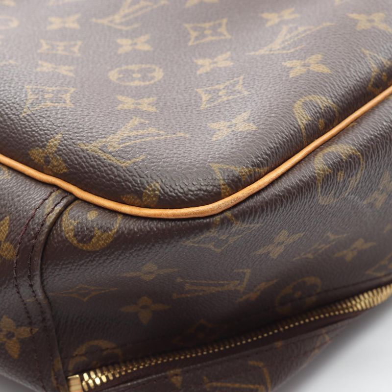 Louis Vuitton Handbag Excursion Monogram M41450 PVC Coated Canvas Leather