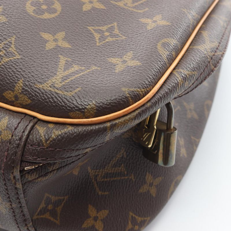 Louis Vuitton Handbag Excursion Monogram M41450 PVC Coated Canvas Leather