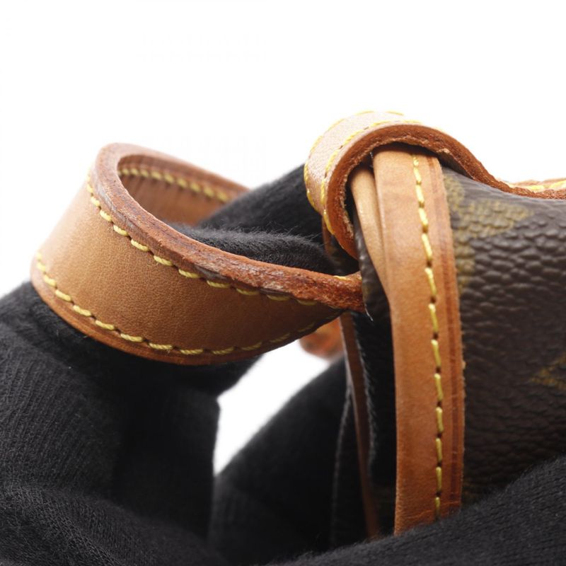 Louis Vuitton Shoulder Bag Saumur 30 Monogram M42256 PVC Coated Canvas Leather