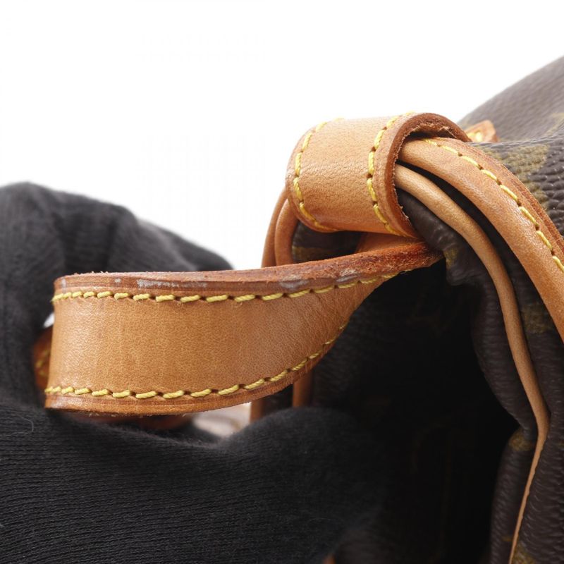 Louis Vuitton Shoulder Bag Saumur 30 Monogram M42256 PVC Coated Canvas Leather