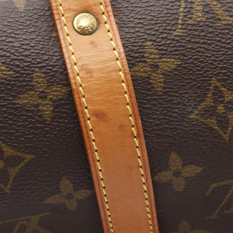 Louis Vuitton Shoulder Bag Saumur 30 Monogram M42256 PVC Coated Canvas Leather