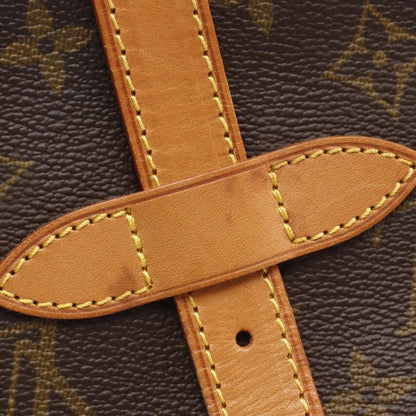 Louis Vuitton Shoulder Bag Saumur 30 Monogram M42256 PVC Coated Canvas Leather