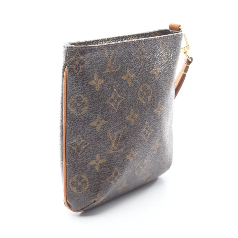 Louis Vuitton Pouch Partition Monogram M51901 Leather Partition Ladies Used B