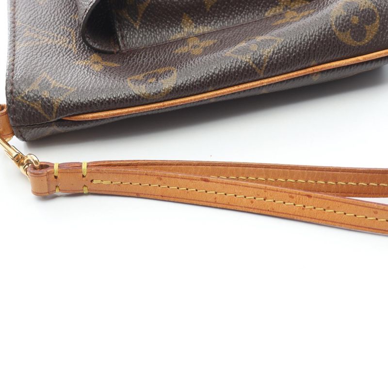 Louis Vuitton Pouch Partition Monogram M51901 Leather Partition Ladies Used B