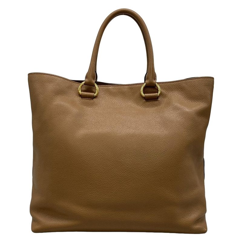 Prada Tote Bag - Bn2865 Brown 2WAY Leather