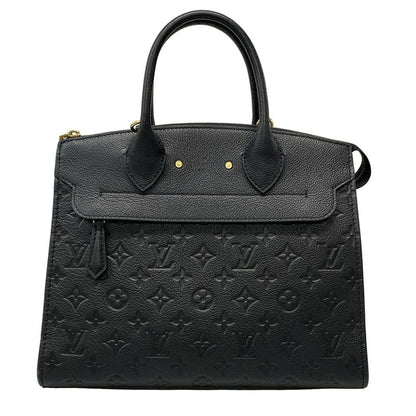 Louis Vuitton Monogram Empreinte Pont Neuf MM M41748 Noir Black Leather