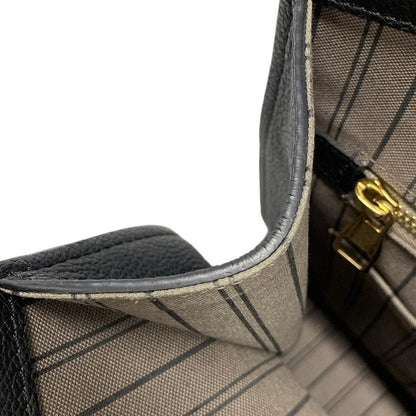 Louis Vuitton Monogram Empreinte Pont Neuf MM M41748 Noir Black Leather