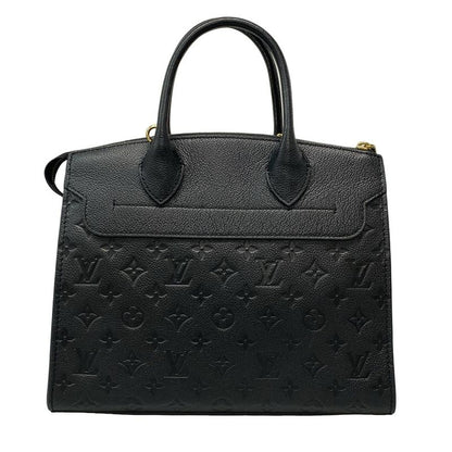 Louis Vuitton Monogram Empreinte Pont Neuf MM M41748 Noir Black Leather