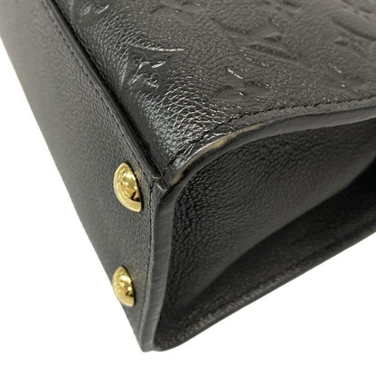 Louis Vuitton Monogram Empreinte Pont Neuf MM M41748 Noir Black Leather