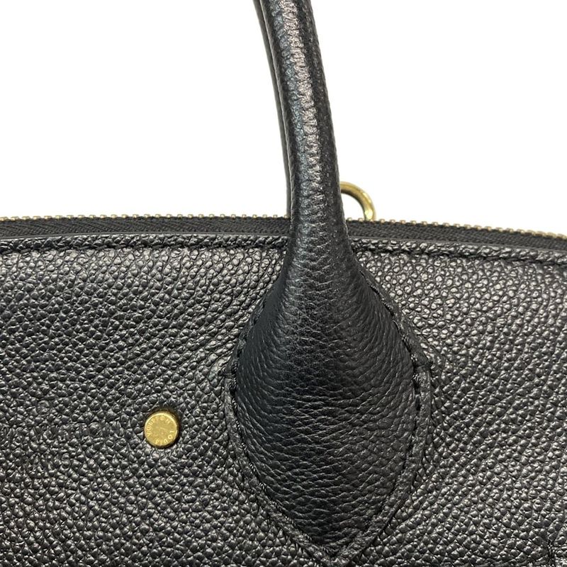 Louis Vuitton Monogram Empreinte Pont Neuf MM M41748 Noir Black Leather