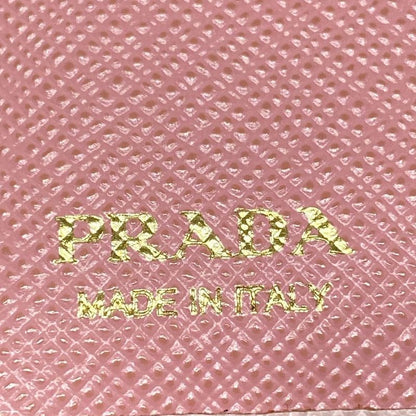 Prada Bifold Wallet - 1mv204 Pink Leather