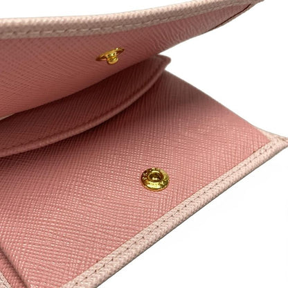 Prada Bifold Wallet - 1mv204 Pink Leather