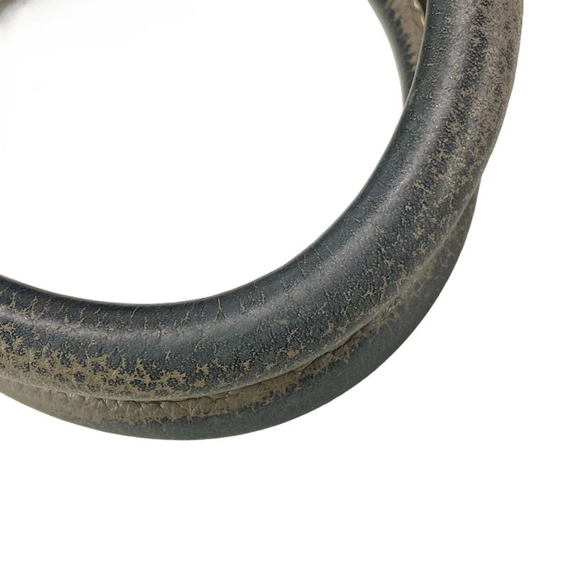 Celine Handbag Luggage Micro Shopper Gray Beige Leather