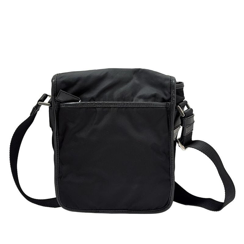Prada Shoulder Bag - V167 Black Leather