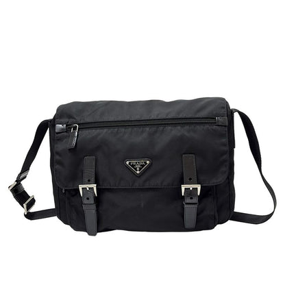 Prada Shoulder Bag - Bt6671 Black Leather