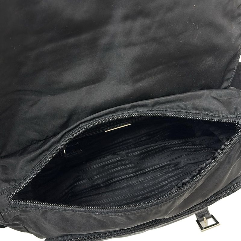 Prada Shoulder Bag - Bt6671 Black Leather