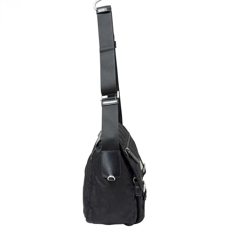 Prada Shoulder Bag - Bt6671 Black Leather